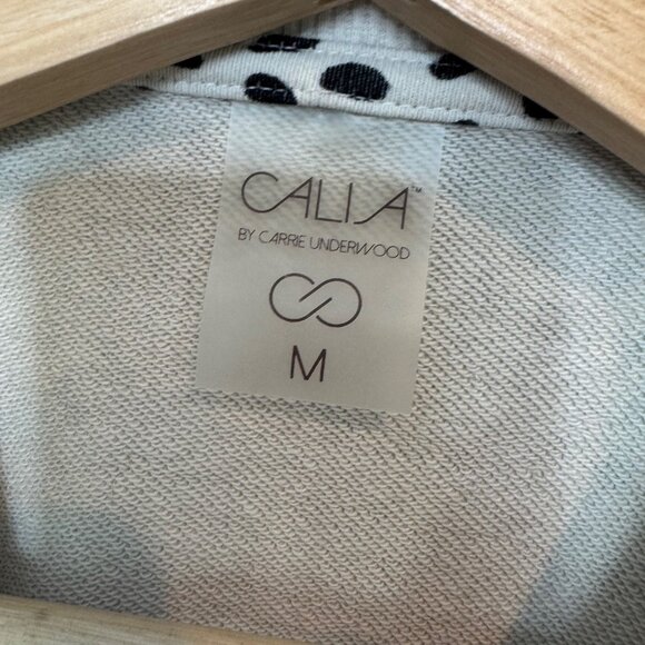 CALIA BY CARRIE UNDERWOOD dot print pullover sweatshirt size M - Picture 4 of 7